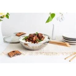 Poignée Amovible Casteline En Bois De Hêtre -Cuisine À Domicile 01925 2 2 Poignee amovible Casteline en bois de hetre Cristel