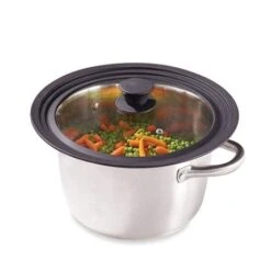 Lot 3 Poêles Avec Revêtement Dur Comme La Pierre 20 à 28 Cm Et Couvercle Multi-diamètres -Cuisine À Domicile 101006 2 1 Lot 3 Poeles avec revetement Dur comme la pierre 20 a 28 cm et Couvercle multi diametres Mathon