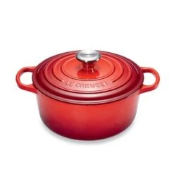 Le Creuset Cocotte Fonte Rond 26 Cm Cerise