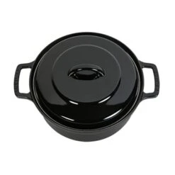 Invicta Cocotte Bistrot Noir 2 à 4 Personnes 20 Cm -Cuisine À Domicile 213258 2 3 Cocotte bistrot noir 2 a 4 personnes 20 cm Invicta