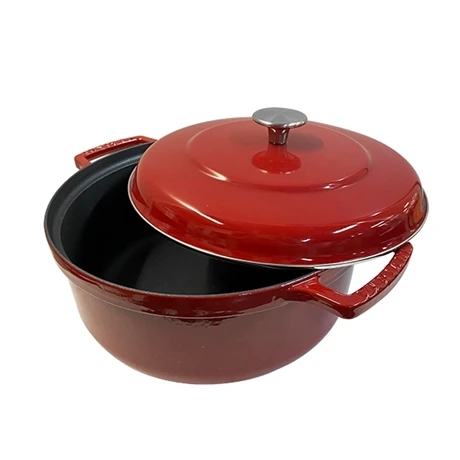 Invicta Cocotte Bistrot Rouge 28 Cm 1 Invicta Cocotte Bistrot Rouge 28 Cm