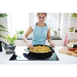 BEKA Plat à Paëlla Aluminium Anti-adhérent 38 Cm 5 BEKA Plat à Paëlla Aluminium Anti-adhérent 38 Cm -Cuisine À Domicile 22131 2 3 Plat a paella aluminium anti adherent 38 cm Beka