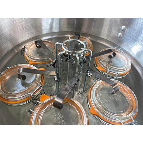 Cuiseur En Aluminium 24 Bocaux 1L 2 Cuiseur En Aluminium 24 Bocaux 1L – Image 2