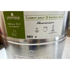 Cuiseur 40 Litres 12 Bocaux -Cuisine À Domicile 228001 3 2 Cuiseur 40 litres 12 bocaux Le Pratique