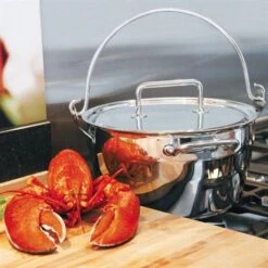 Marmite à Crustacés Confiture 30 Cm 9 L -Cuisine À Domicile 23300 4 5 Marmite a crustaces confiture 30 cm 9 L