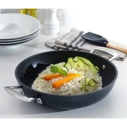 Le Creuset Wok Les Forgées 28 Cm -Cuisine À Domicile 23803 2 4 Wok Les Forgees 28 cm Le Creuset