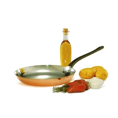 Poêle à Frire En Cuivre Massif 20 Cm 2 Poêle à Frire En Cuivre Massif 20 Cm – Image 2