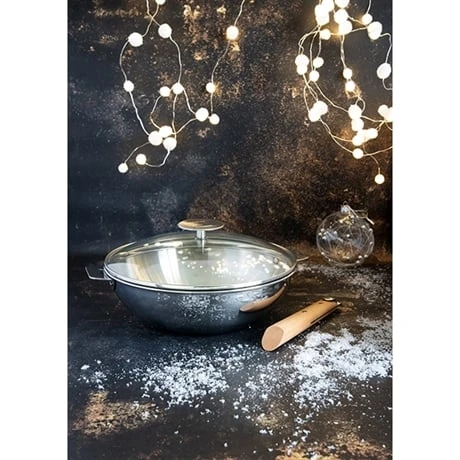 Wok Inox Casteline 28 Cm 3 Wok Inox Casteline 28 Cm – Image 3