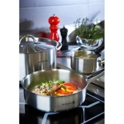 De Buyer Sauteuse Bord Droit Inox 20 Cm Prim'Appety -Cuisine À Domicile 272039 2 2 Sauteuse bord droit inox 20 cm Prim Appety De Buyer