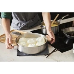 De Buyer Sauteuse Droite Inox Alchimy Loqy 28 Cm -Cuisine À Domicile 272045 3 1 Sauteuse droite inox Alchimy Loqy 28 cm De Buyer