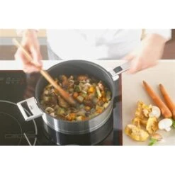 Sauteuse Antiadhérente Strate 24 Cm -Cuisine À Domicile 27267 2 2 Sauteuse antiadherente Strate 24 cm Cristel