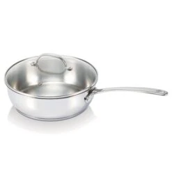 BEKA Sauteuse Inox Avec Couvercle 24 Cm Belvia