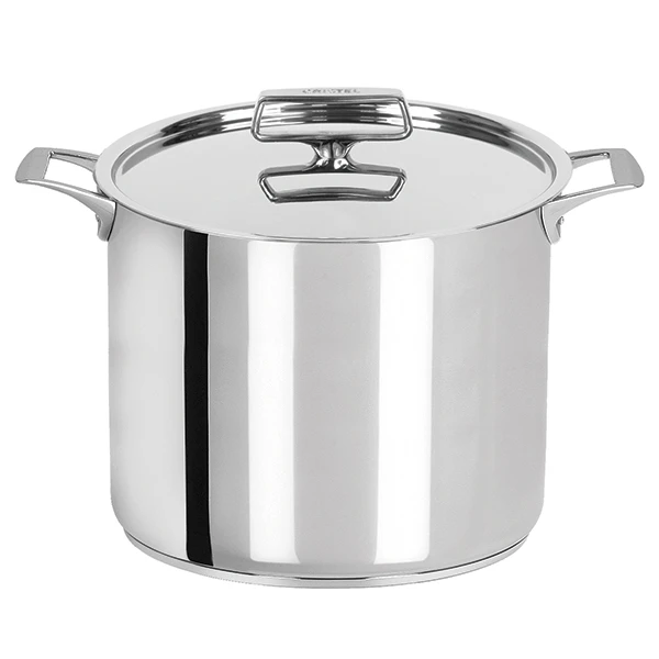 Marmite Tout Inox Et Couvercle Castel'Pro 24 Cm 1 Marmite Tout Inox Et Couvercle Castel'Pro 24 Cm