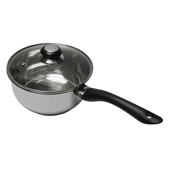 Casserole Inox Avec Couvercle En Verre 20 Cm 1 Casserole Inox Avec Couvercle En Verre 20 Cm