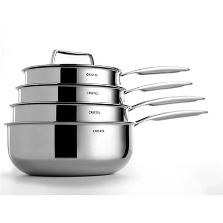 Casserole Inox Castel'Pro 16 Cm 2 Casserole Inox Castel'Pro 16 Cm – Image 2