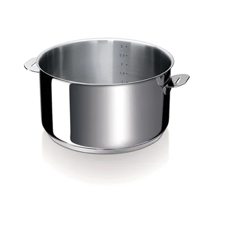 BEKA Casserole Inox Evolution 24 Cm 5,2 L 1 BEKA Casserole Inox Evolution 24 Cm 5,2 L