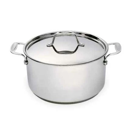BEKA Faitout Chef Inox Avec Couvercle 26 Cm 7 L 1 BEKA Faitout Chef Inox Avec Couvercle 26 Cm 7 L