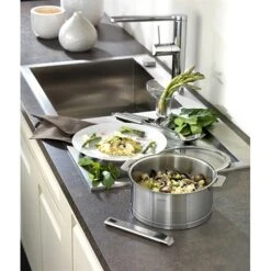 Faitout Inox Strate 24 Cm 5,1 L -Cuisine À Domicile 27636 3 2 Faitout inox Strate 24 cm 5 1 L Cristel