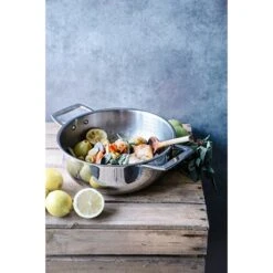 Faitout Avec Couvercle Inox Castel'pro 24 Cm 8 Faitout Avec Couvercle Inox Castel'pro 24 Cm -Cuisine À Domicile 27672 3 6 Faitout avec couvercle inox Castel pro 24 cm Cristel