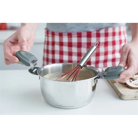 BEKA Lot 4 Casseroles Select Avec Une Poignée Et 2 Anses Gris 2 BEKA Lot 4 Casseroles Select Avec Une Poignée Et 2 Anses Gris – Image 2