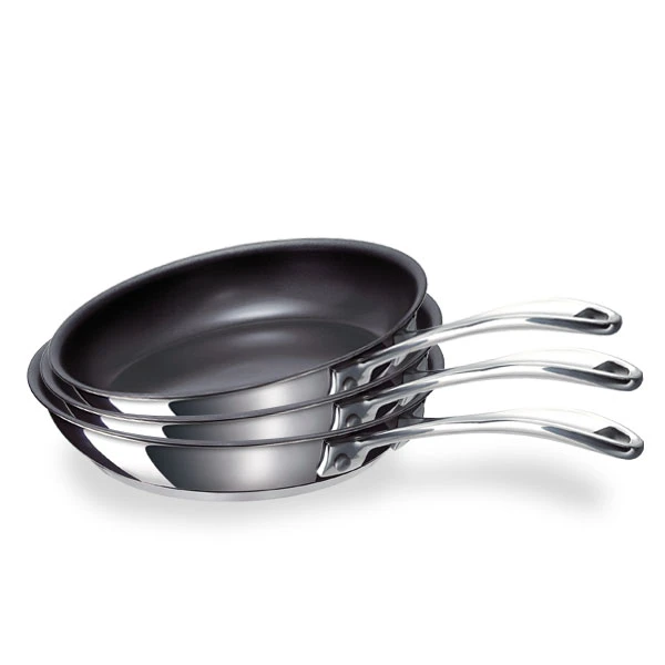 BEKA Batterie De Cuisine Poêles Anti-adhérentes Chef 20, 24 Et 28 Cm 1 BEKA Batterie De Cuisine Poêles Anti-adhérentes Chef 20, 24 Et 28 Cm