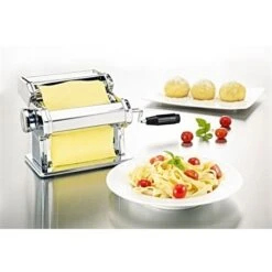 Machine à Pâtes Chromée -Cuisine À Domicile 28024 3 2 Machine a pates chromee Mathon