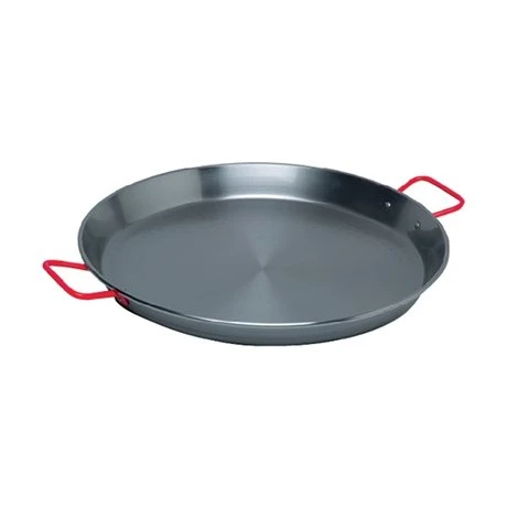 Poêle à Paëlla 46 Cm Acier Poli 1 Poêle à Paëlla 46 Cm Acier Poli