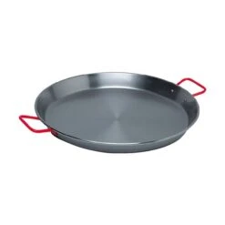 Plat à Paëlla Acier Poli 60 Cm