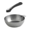 De Buyer Lot Sauteuse Paysanne Mineral B 24 Cm Et Manche Amovible Noir