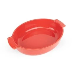 Produits populaires 22 Peugeot Plat Ovale Céramique Rouge 31 Cm