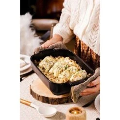 Peugeot Plat à Four Céramique Appolia Rectangulaire Noir Mat 32 Cm -Cuisine À Domicile 301366 2 3 Plat a four ceramique Appolia rectangulaire noir mat 32 cm Peugeot
