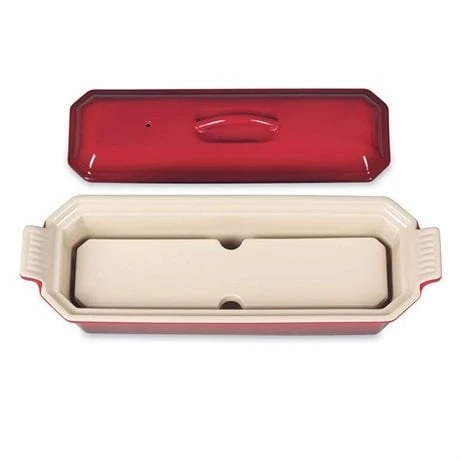Le Creuset Terrine 31,5 Cm 1,1 L Cerise 2 Le Creuset Terrine 31,5 Cm 1,1 L Cerise – Image 2