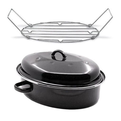 BEKA Lot Roaster Roasty'Cook 38 Cm + Grille 1 BEKA Lot Roaster Roasty'Cook 38 Cm + Grille