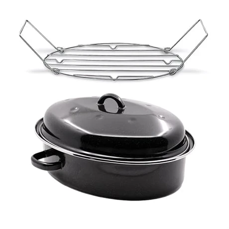 BEKA Lot Roaster Roasty'Cook 32 Cm + Grille 1 BEKA Lot Roaster Roasty'Cook 32 Cm + Grille