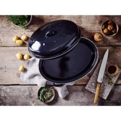 BEKA Lot Roaster Roasty'Cook 32 Cm + Grille 7 BEKA Lot Roaster Roasty'Cook 32 Cm + Grille -Cuisine À Domicile 389007 3 1 Lot roaster Roasty Cook 32 cm grille Beka