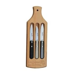 Coffret Planche Et 3 Couteaux Office Manche Paperstone