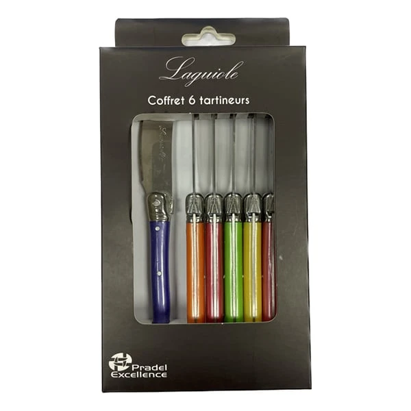 Coffret 6 Tartineurs Laguiole 1 Coffret 6 Tartineurs Laguiole