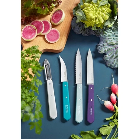 Opinel Coffret 4 Couteaux Essentiels Art Déco 2 Opinel Coffret 4 Couteaux Essentiels Art Déco – Image 2