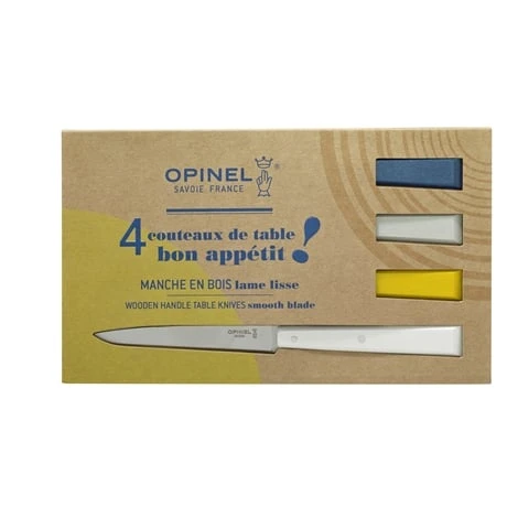 Opinel Coffret 4 Couteaux De Table Céleste 2 Opinel Coffret 4 Couteaux De Table Céleste – Image 2