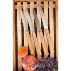 Opinel Coffret 4 Couteaux De Table Esprit Sud 7 Opinel Coffret 4 Couteaux De Table Esprit Sud -Cuisine À Domicile 471247 2 2 Coffret 4 couteaux de table Esprit Sud Opinel