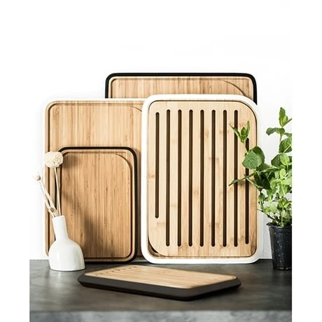 Planche à Pain En Bambou Blanc 35 Cm 2 Planche à Pain En Bambou Blanc 35 Cm – Image 2