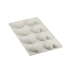 Silikomart Kit 6 Mini Tarte En Silicone Petit Amour -Cuisine À Domicile 500007 2 2 Kit 6 mini tarte en silicone Petit Amour Silikomart