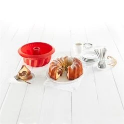 Lekue Moule à Gâteau Silicone Kouglof 22 Cm 2400 Ml -Cuisine À Domicile 511120 3 2 Moule a gateau silicone kouglof 22 cm 2400 ml Lekue