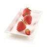 Silikomart Moule Silicone 3D 6 Mini Gâteaux Fraise