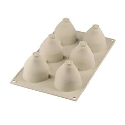 Silikomart Moule Silicone 3D 6 Mini Gâteaux Fraise -Cuisine À Domicile 511122 2 2 Moule silicone 3D 6 mini gateaux fraise Silikomart