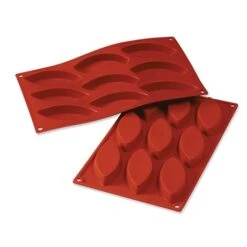 Silikomart Moule 9 Barquettes Ou Calissons Silicone