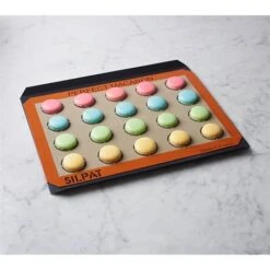 Toile De Cuisson Pour Macarons 42 X 29,5 Cm 6 Toile De Cuisson Pour Macarons 42 X 29,5 Cm -Cuisine À Domicile 512094 2 2 Toile de cuisson pour macarons 42 x 29 5 cm Silpat