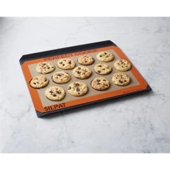 Toile De Cuisson Cookies 42 X 29,5 Cm -Cuisine À Domicile 512095 3 4 Toile de cuisson cookies 42 x 29 5 cm Silpat