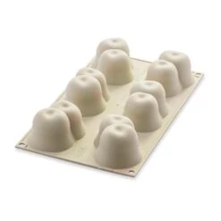 Silikomart Moule Silicone 6 Mini Gâteaux Rosso Ciliegia -Cuisine À Domicile 51447 2 1 Moule silicone 6 mini gateaux Rosso Ciliegia Silikomart