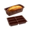 Lot De 1 Flexi'Moule Cake Et 1 Flexi'plaque 6 Petits Cakes En Silicone